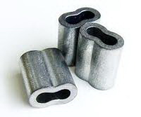 Bagues duplex en aluminium 5/16'' - 100